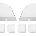 AquaStar Wing and Shoes Kit for Navigator Pool Vac StarzTruck HWN16301 AXV414604