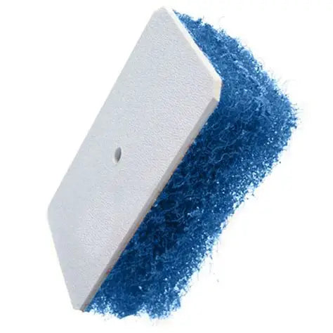 Purity Pool JRPF Blue Jumbo Fine Tile Scrubber Pad 3.5" x 5.5"