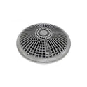 Waterway Tru Flo Round Drain Cover and Frame 640-1907V 10 Inch Gray