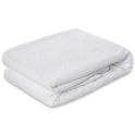 FatTowels Fluffy White Beach Towel FT30-W Folded View