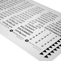 Pentair A&A In-Floor Plumbing Labels 523186 Detail