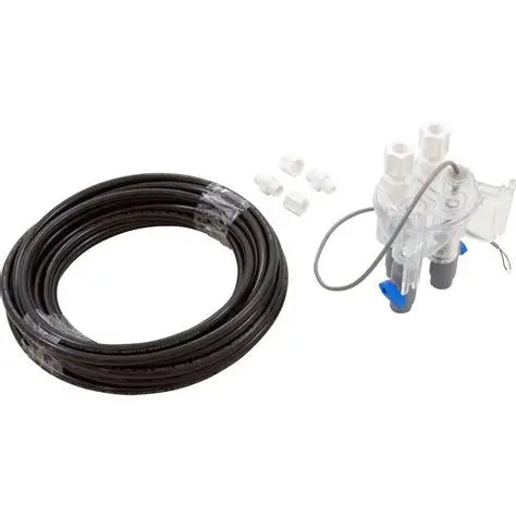 Rola-Chem Globe Flow Cell with Flow Switch 550180 - Front View