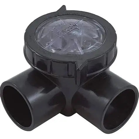 Waterway TruSeal 90-Degree Check Valve 600-7000 2 Inch Socket x 2.5 Inch Spigot