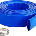 Blue Devil 2 Inch x 50 ft Pool Backwash Hose with Clamp B8258