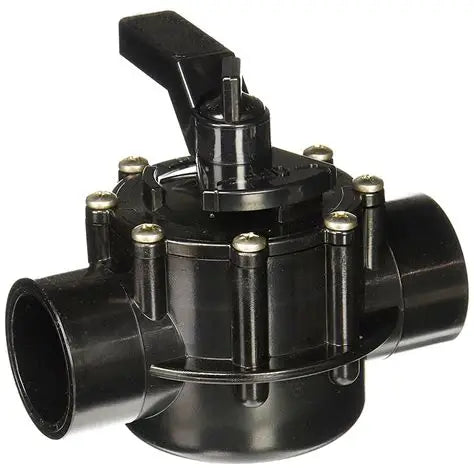 Jandy NeverLube Diverter Valve 4724 Installed View