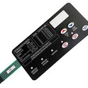 Pentair 472610Z Switch Membrane Pad for MasterTemp and Max-E-Therm Heater