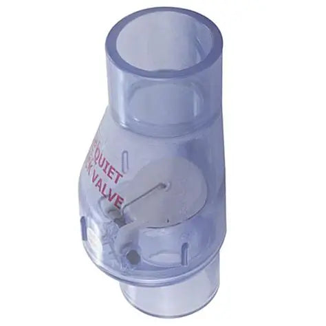 Magic Plastics 1-Inch Clear Slip x Slip Check Valve 0821-10C