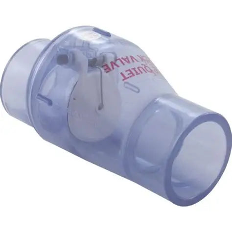 Magic Plastics Clear Check Valve 0821-15C 1.5 Inch