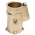 S.R. Smith Bronze Pool Rail Anchor 4 Inch 1.50 Inch OD AS-200B Front View