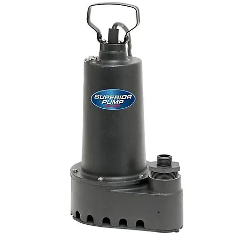 Superior Pump 1/2 HP Utility Pump 91505 4200 GPH