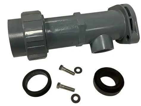 Raypak CPVC Outlet Adapter 015883F 2-Inch for 206-408 Heaters - Front View
