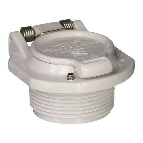 Swimables W400BWHP light gray 1.5-inch MPT vac lock safety wall fitting