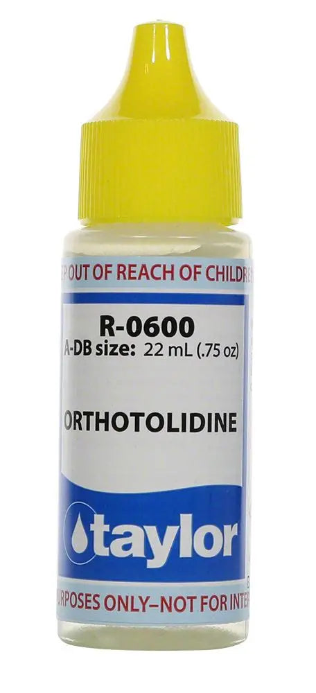 Taylor Technologies R-0600-A Orthotolidine OTO Chlorine Reagent