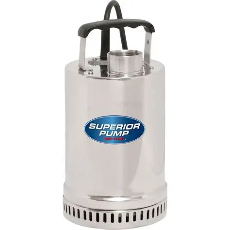 Superior Pump 1/4 HP Utility Pump 91292 1650 GPH