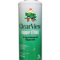 ClearView Copper Strike Concentrated Algaecide 32 oz CVLCSQT12 Label Detail
