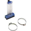 Rola-Chem Vertical Mount Flowmeter 570351V for 2 Inch PVC - Front View