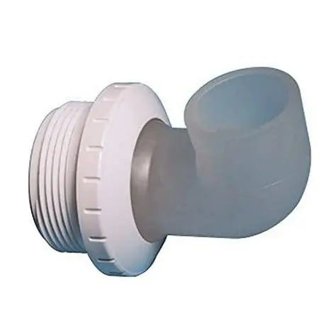 Waterway 90-Degree Threaded Eyeball Fitting 400-1410FB 1 Inch White