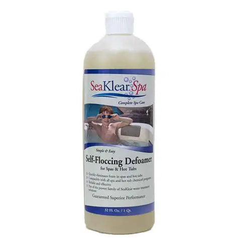 SeaKlear Spa Self-Floccing Defoamer with Clarifier 32oz 90410SKR Front
