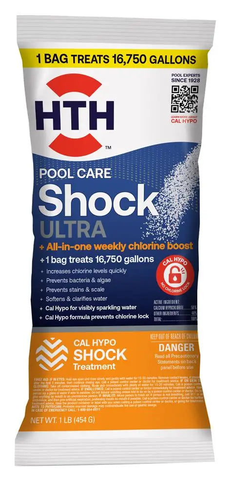 HTH Ultra Shock 1 lb Pool Treatment - SKU 52039
