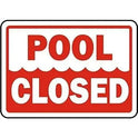 Poolmaster Swimming Pool Closed Safety Sign 18x12 Inches 40333