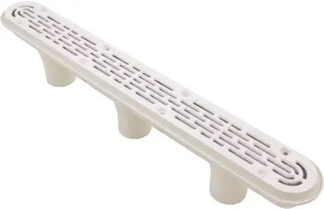 AquaStar 32CDFL101 32-inch channel drain with 3-port sump for pools