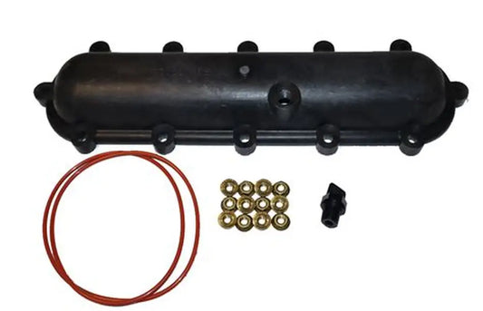 Raypak Polymer Return Header 015095F Installed View