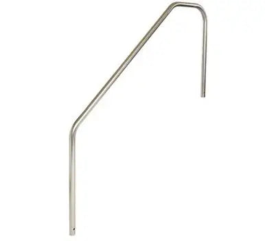 S.R. Smith 3-Bend Stainless Steel Pool Handrail 4 Foot 3HR-4-049 Front View