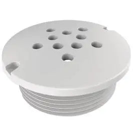AquaStar BP101 Pool Bubbler Plate White 1.5 Inch