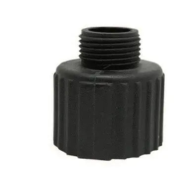 Superior Pump 99006 Black Hose Adapter 1.25 Inch FPT x 0.75 Inch