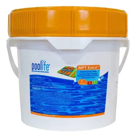 Poolife MPT Extra Chlorinating Tablets 42122 21 lbs Container