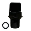 Raypak AVIA Heater Capron Drain Plug 006721F Close-Up