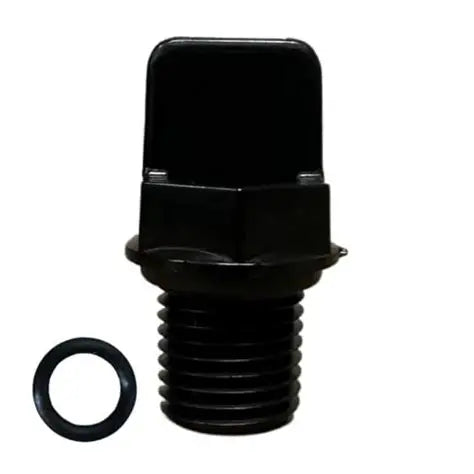 Raypak AVIA Heater Capron Drain Plug 006721F Close-Up