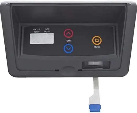 Raypak Control Bezel with Switch Decal 013491F After 5/2011 - Front View