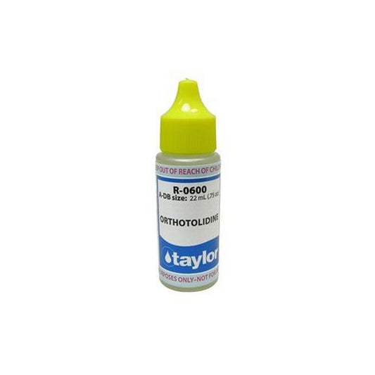 Taylor Technologies Orthotolidine Reagent 0.75 Oz Dropper Bottle R-0600-A