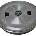 Pentair U-3 Skimmer Lid and Collar Gray 08650-0169C Detail