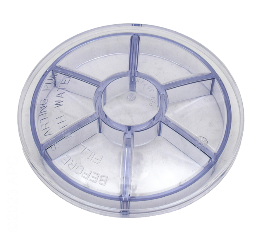 Swimables Pentair 357151 See-Through Pump Lid SW-21-151 Top View