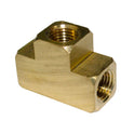 Pentair 71982 Brass Tee 1/4 Inch for Purex SMBW Filters - Front View