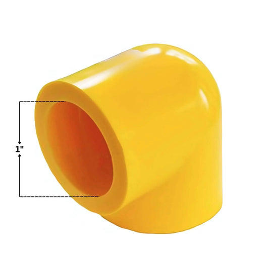 Poly Socket Fusion 90 Degree Elbow Fitting | 1"