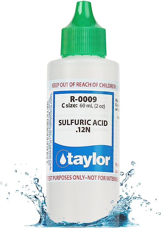 Taylor Sulfuric Acid .12N Reagent | 2 Ounces | R-0009-C