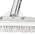 A&B Curved Combination Wall Brush 3004 18 Inch