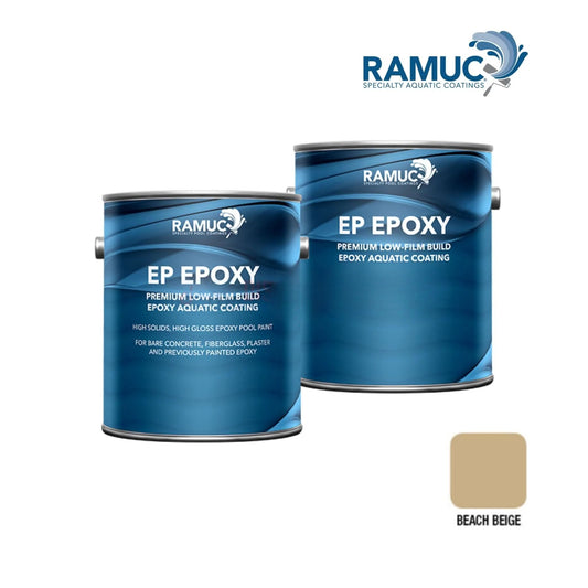 RAMUC EP High Gloss Epoxy Pool Paint Beach Beige 1.25 Gallons 908135501