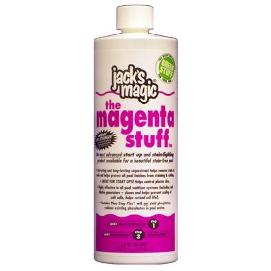 Jack's Magic JMMAGENTA032 Magenta Stuff Pool Metal Solution Bottle