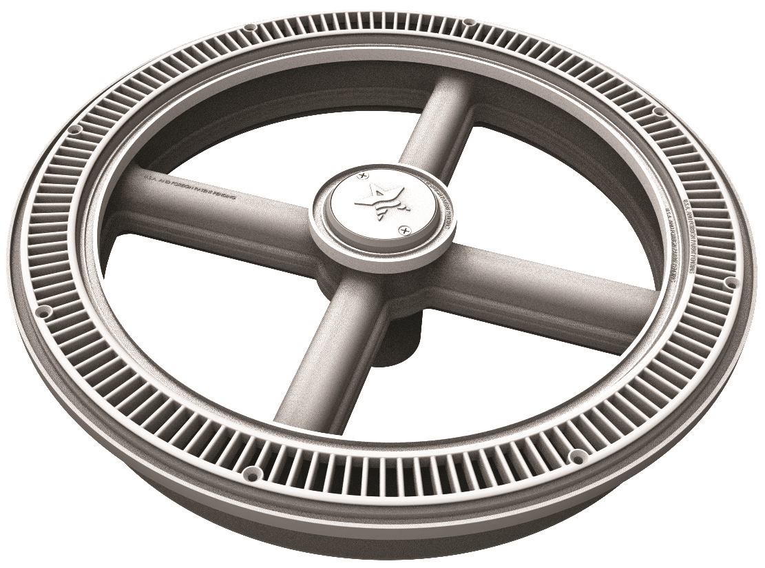 AquaStar Full Circle 20 Inch Suction Cover One-Port Sump FC101
