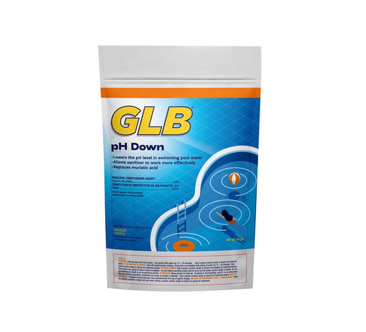 GLB pH Down Pool Water Balancer 10 lbs 71253A Front
