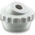 Swimables Directional Threaded Eyeball Fitting White 1.5 x .375 Inch SW-30-810