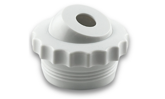 Swimables White Threaded Directional Eyeball Fitting .75 x 1.5 Inch SW-30-830