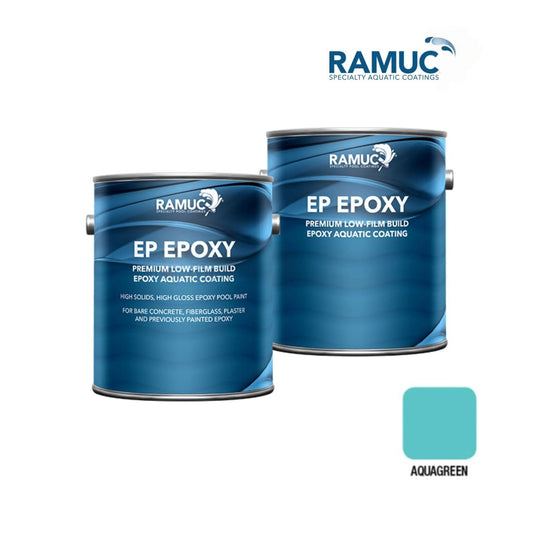 Ramuc EP High Gloss Epoxy Pool Paint Aquagreen 1.25 Gallons 908130001