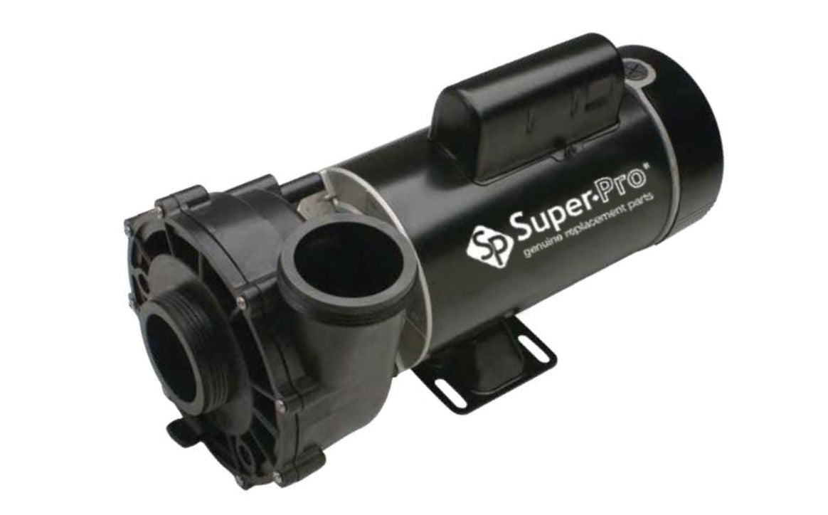 Super-Pro ME-40226-20-SG Executive 56-frame 2-speed pool pump 4HP 230V 2-inch intake