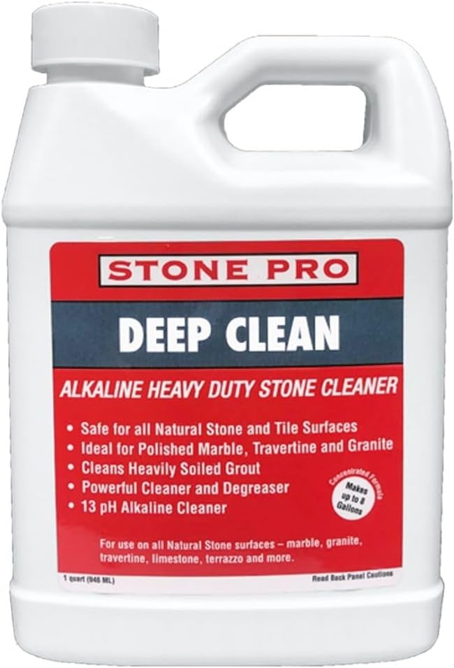 StonePro Deep Clean Heavy-Duty Stone, Tile & Grout Cleaner and Degreaser 32 fl oz