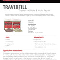 StonePro Traverfill Travertine Hole & Void Repair Filler 1 lb – Light CECOMINOD058255